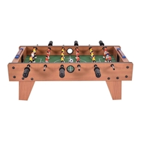 Masa de Fotbal cu Teren si 18 Jucatori Flippy, 6 Manere, cu Tablou pentru Scor, din Metal, Lemn si ABS, 69 x 36.5 x 23 cm, cu Picioruse, pentru copii/adulti
