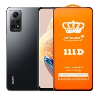 Folie Sticla Securizata pentru Xiaomi Redmi note12 Pro, Vafy, Sticla de Protectie Compatibila cu Xiaomi Redmi note12 Pro, Full Cover 111D, HD, Margini Negre, Transparenta