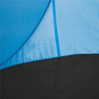 Cort plaja si picnic semi-deschis Sersimo, protectie UV, 150x120x110cm, albastru