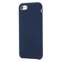 Husa protectie Vafy compatibila cu Apple iPhone 7/8/SE 2020 Liquid Silicone Case Albastru Inchis