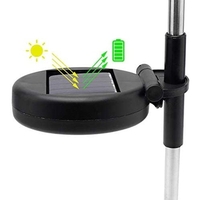 Lampa Solara, Flippy, Decor Gradina, Model Fireworks/Artificii, din Sarma de Cupru, 120 LED-uri, 55W, 90 cm, Alb Rece