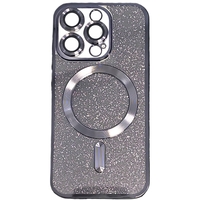 Husa de Protectie 2 in 1, Vafy, pentru Apple iPhone 14 Pro Max, Compatibila MagSafe, Magnetica, cu Protectie Lentila, din TPU, Negru