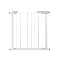Poarta de siguranta Safety Gate pentru scari, ajustabila 97-106 cm, din otel, alba