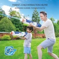 Pistol cu Apa pentru Copii, Rezervor, Pentru Piscina/Plaja, Flippy, 6ani+, Multicolor, 1200ML