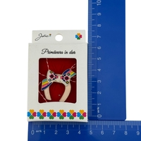 Martisor Brosa Mica in Cutie, Jolie, Dimensiune Brosa 2.5-3cm, Material Metal, Model Potcoava cu Funda