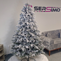 Brad artificial Christmas Deluxe by Sersimo, Kovalivka Select nins, integral 3D, 210cm