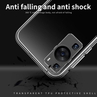 Husa de Protectie, Vafy, Compatibila cu Huawei P60 Pro, TPU, Transparent