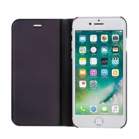 Husa Samsung A51 Flip Cover Oglinda Negru