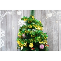 Beteala Craciun, Flippy, verde, marimea: 2 m x 11 cm x 9 cm material:folie PVC, interior/exterior