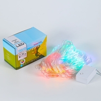 Instalatie de Craciun, Flippy®, Tip Plasa, 2 x 2 m, 160 LED-uri, Interconectabila, Multicolor