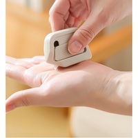 Cutter Portabil, Vafy, din ABS, Magnetic, Lama Ceramica, Autoretractabila, Universal, Alb
