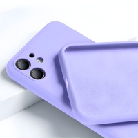 Husa Protectie, Vafy, Apple, iPhone 11, Silicon, Mov