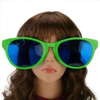 Ochelari Deghizare, Flippy, Marime Exagerata, din Plastic, 26 x 9 cm, Verde