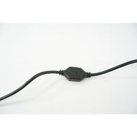 Alimentator pentru furtun luminos, fara joc de lumini, 220 V, 3 A, max, 660 W, Vafy, fir negru