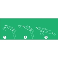 Set 2 Piese Jucarie Interactiva, Flippy, Pistol de Catapultare + Zmeu, din Plastic si Panza, +8 Ani, Impermeabil, Model Pisicuta cu Gogoasa, Multicolor