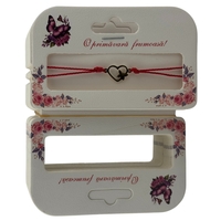 Set 100 Bucati Ambalaje de Carton pentru Martisor, Flippy, Cutii Bratara, Model Fluturi Mov