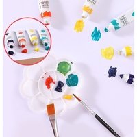 Set 53 Piese pentru Desen si Pictura, Flippy, Tip Servieta, Model Unicorni, 30 x 24 x 5.4 cm, Multicolor