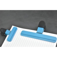 Cleste Multifunctional pentru Sigilarea Pungilor, Flippy, din Plastic, Mentine Alimentele Proaspete, 15x7.5 cm, Albastru