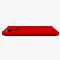 Husa protectie compatibila cu Huawei P Smart 2020 Liquid Silicone Case Rosu