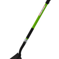Lopata de sapat gradina cu varf ascutit, coada din fibra de sticla 120 cm, lama din otel, verde si negru