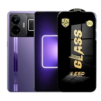 Folie de Protectie pentru Realme GT3, Vafy, Sticla Securizata ESD, Margini Negre, Rezistenta la Zgirieturi, Antistatica, 0.35 mm, Transparenta