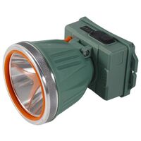 Lanterna LED de Montat pe Cap, Vafy, cu Raza Lunga de Zoom, Reincarcabila USB, Far Telescopic, Rezistent la Apa, Reglabil, pentru Pescuit in Aer Liber, Camping, Lumina Puternica, Lanterna, 10.5x8x6.5 cm, Verde Inchis