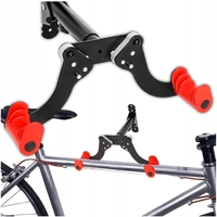 Suport biciclete pliabil pentru perete, metal, 45x36x20 cm