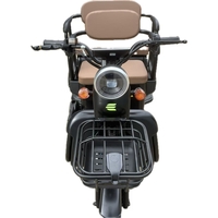 Triciclu Electric V6, Saige, Fara Permis, cu Doua Locuri, Motor 1800W, Baterie 72V24Ah, Autonomie 60km, 220x88x105 cm, Viteza Maxima 25km/h, Negru