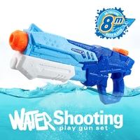 Pistol cu Apa pentru Copii, Rezervor, Pentru Piscina/Plaja, Flippy, 6ani+, Albastru, 600ML