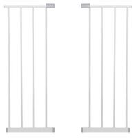 Poarta de siguranta Safety Gate pentru scari, ajustabila 132-141 cm, din otel, alba
