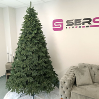 Brad artificial Christmas Deluxe by Sersimo, Canada verde, 3D, 250cm