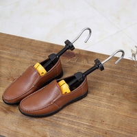 Set 2 sanuri pentru largit si alungit pantofi, din plastic, marime 36-38, galben