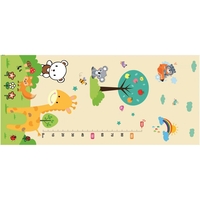 Covoras pentru Copii, Flippy, cu 2 Fete, Model ZOO/Ursulet, din XPE+PE, Impermeabil, Antiderapant, Protectie Termica, +3 Luni, Pliabil, 180 x 200 x 1.5 cm, Multicolor