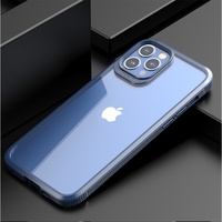 Husa Hibrid Defender MG Series pentru iPhone 14 Pro, Vafy, Protectie Antisoc, Albastru