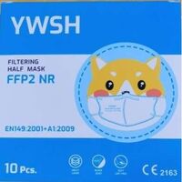 Semi masca filtrare particule FFP2, CE 2163, copii