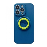 Husa protectie Vafy compatibila cu Apple iPhone 13 Mini Mag Safe Silicone Albastru