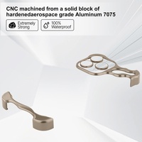Husa Metalica Compatibila cu iPhone 16 Pro, Vafy, Protectie pentru Colturile Telefonului si Camera, Aliaj, Antisoc, Antizgariere, Auriu
