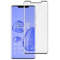 Folie Sticla Securizata, Vafy, Pentru Huawei Mate 50 Pro, Full Glue, Margini Negre, Transparent