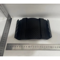 Suport de Silicon Multifunctional de Mana, Flippy, pentru Cuptor, Alimente Fierbinti, Carne, Izolare Termica, Anti-alunecare, 18x12x1.5 cm, Negru