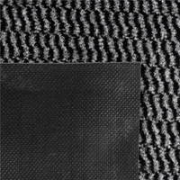 Covoras intrare absorbant antimurdarie, PVC antiderapant, 60x90 cm, gri