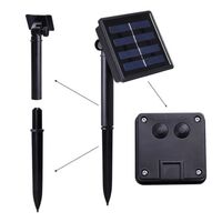 Instalatie Craciun, Tip Globuri de cristal, 20 Led-uri, 5 metri, Multicolor, Energie solara, Senzor de lumina, Vafy