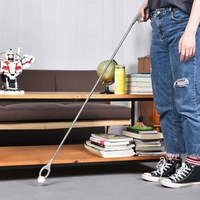 Cleste pentru Colectarea Deseurilor, Vafy, din Metal si Plastic, 96.5 cm, Fara Maini Murdare, Gri