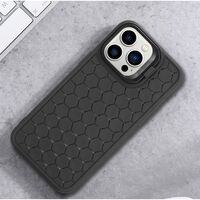 Husa de Protectie TPU, Vafy, pentru Samsung Galaxy S24 Ultra, 3D Cube, cu Inel, Protectie Camera, Antisoc, Antizgariere, Antialunecare, Acoperire Completa, Negru