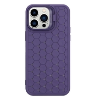 Husa de Protectie TPU, Vafy, pentru Apple iPhone 15 Plus, 3D Cube, cu Inel, Protectie Camera, Antisoc, Antizgariere, Antialunecare, Acoperire Completa, Mov