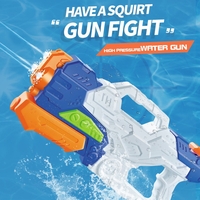 Pistol cu Apa pentru Copii, Rezervor, Pentru Piscina/Plaja, Flippy, 6ani+, 3 duze, Multicolor, 1000ML