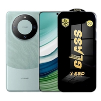 Folie de Protectie pentru Huawei Mate 60, Vafy, Sticla Securizata ESD, Margini Negre, Rezistenta la Zgirieturi, Antistatica, 0.35 mm, Transparenta