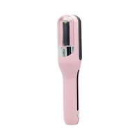 Aparat de Reparare a Varfurilor Despicate, Vafy, Netezirea Firului de Par, din ABS+PC, cu Ioni Negativi, Baterie 500 mAh, 24.8 x 5.3 x 5 cm, Roz