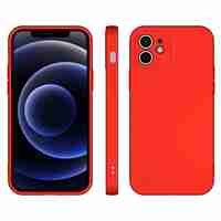 Husa pentru Samsung Galaxy S22 Plus, Vafy, Liquid Silicone, cu Microfibra pe interior, Protectie Antisoc, Rosu