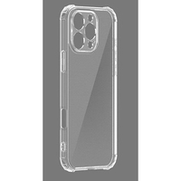 Husa de Protectie, Vafy, pentru Apple iPhone 16 Pro Max, TPU Protect Plus, cu Dust Plug, Transparent