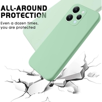 Husa de Protectie Matte TPU, Vafy, pentru Xiaomi Redmi 12, Protectie Camera, Antisoc, Antizgariere, Antialunecare, Acoperire Completa, Verde